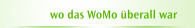 wo das WoMo überall war
